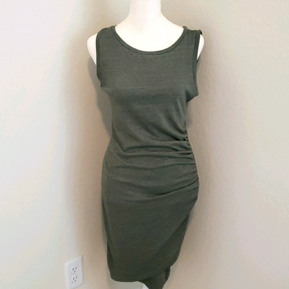 Women's green dress
